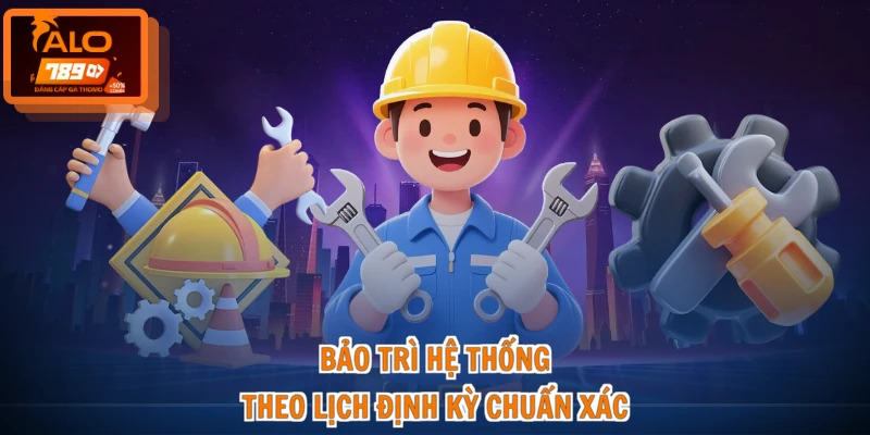 Bảo trì hệ thống theo lịch định kỳ chuẩn xác