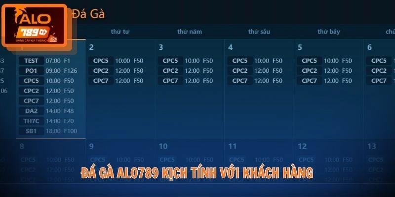 Đá gà ALO789 1 Đá gà ALO789 kịch tính với khách hàng